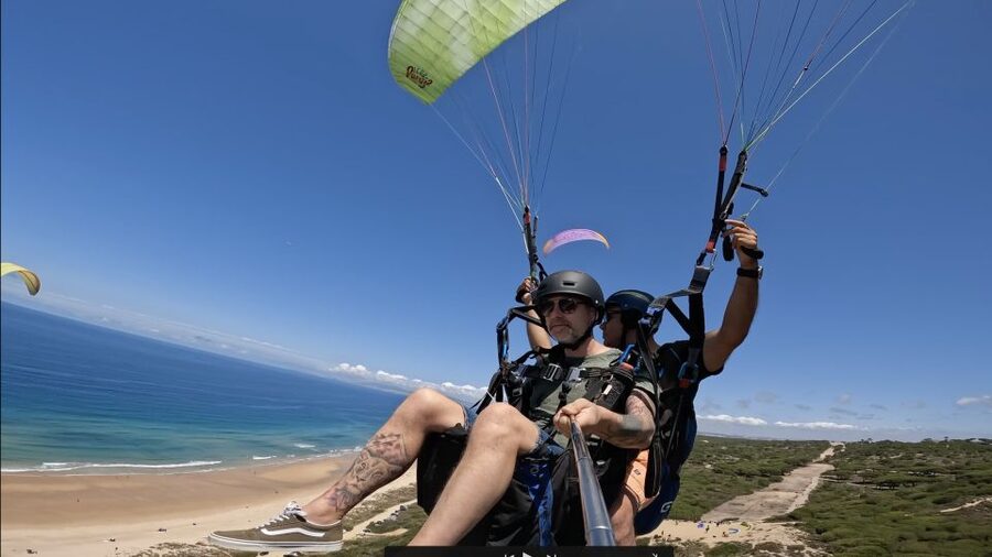 From Lisbon: Paragliding Tandem Flight - Is $110 good value?