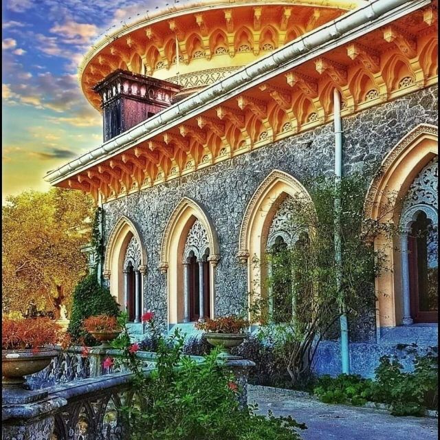 From Lisbon: Pena Palace, Regaleira, Sintra & Cascais Tour - Pena Palace: colorful, crowded, and worth the effort