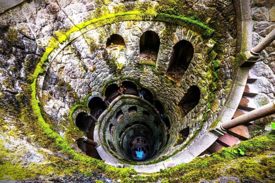 From Lisbon: Pena Palace, Regaleira, Sintra & Cascais Tour - Quinta da Regaleira, where the garden is the main event