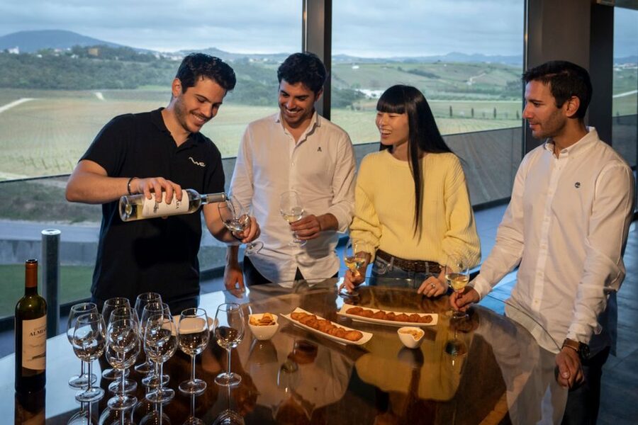 From Lisbon: Sintra & Pena Palace Day Trip with Wine Tasting - Six wines, tapas, and a proper pause