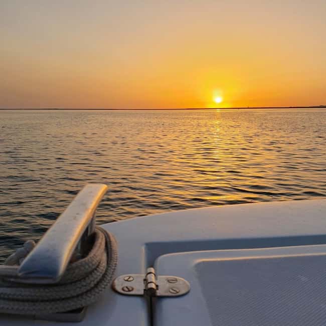 From Olhão: Ria Formosa Sunset Island Tour - Armona and Praia Deserta: choosing the first beach