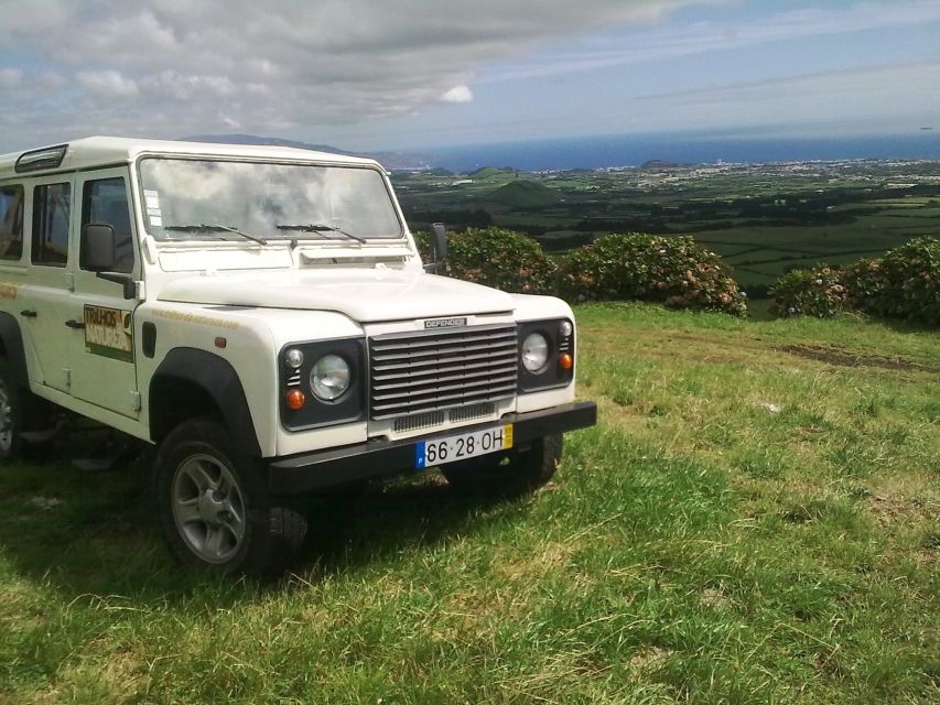 From Ponta Delgada: Lagoa do Fogo Half-Day Jeep Tour - Salto do Cabrito and the warm waterfall setting