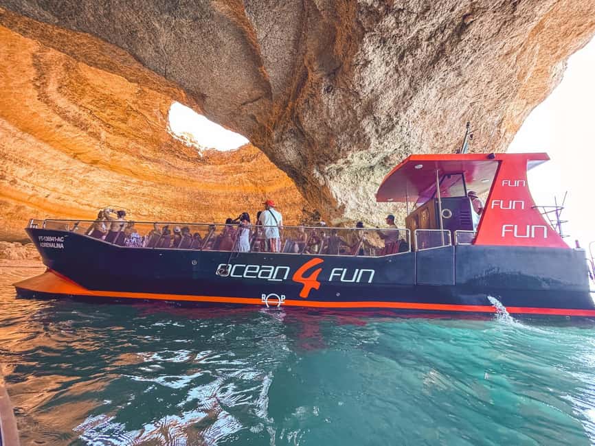 From Portimão: 2-Hour Catamaran Tour to Benagil Caves - Seeing Benagil Cave and the Coastal Caves