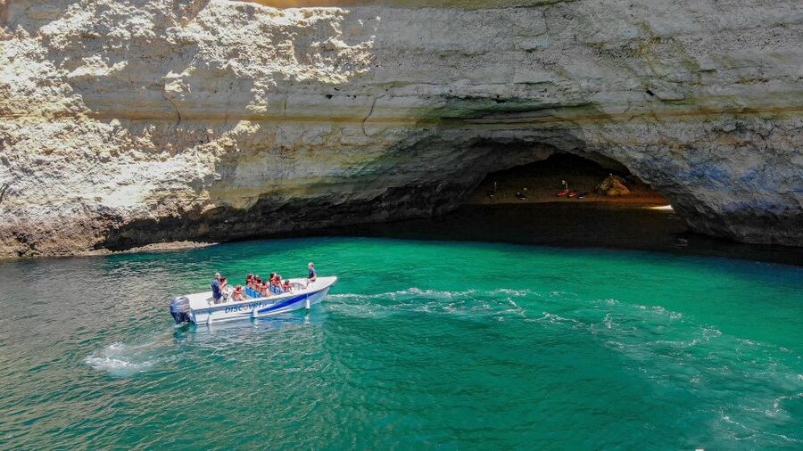 From Portimão: Benagil Boat Tour with Local Guide - Carvoeiro and the rock formations at Algar Seco