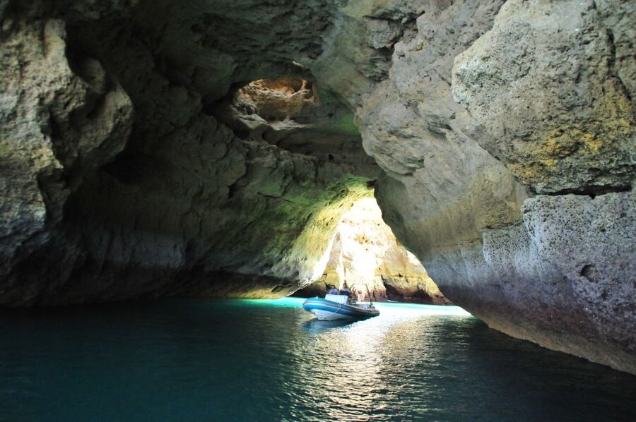 From Portimao: Benagil Cave and Marinha Beach Boat Tour - Ferragudo, Praia da Rocha, and the first sea views
