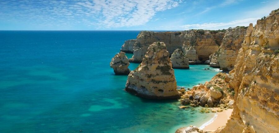 From Portimao: Benagil Cave and Marinha Beach Boat Tour - The ride back to Portimao
