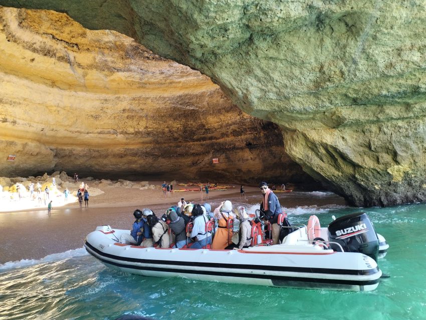 From Portimão: Benagil Caves Guided Speedboat Tour - Praia da Marinha and the Wider Coast