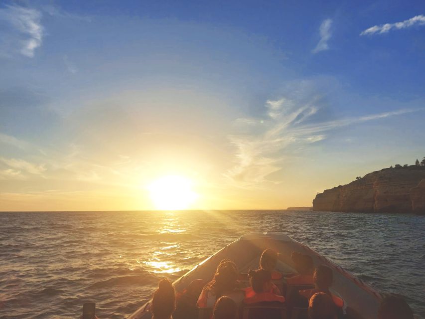 From Portimão: Benagil Sea Caves Boat Tour at Sunrise - The ride past Portimão and Ferragudo
