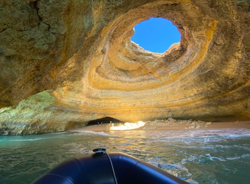 From Portimão: Benagil Sea Caves Boat Tour at Sunrise - The captain and guide make the difference
