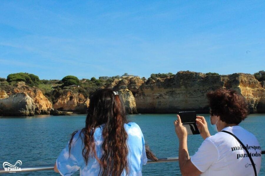 From Portimão: Benagil Sunset Cruise - Entering Benagil Cave, when the sea allows