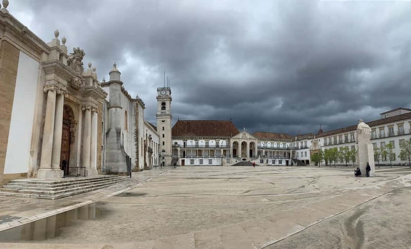 From Porto: Aveiro & Coimbra Tour with Moliceiro Boat Cruise - Coimbra before Lisbon