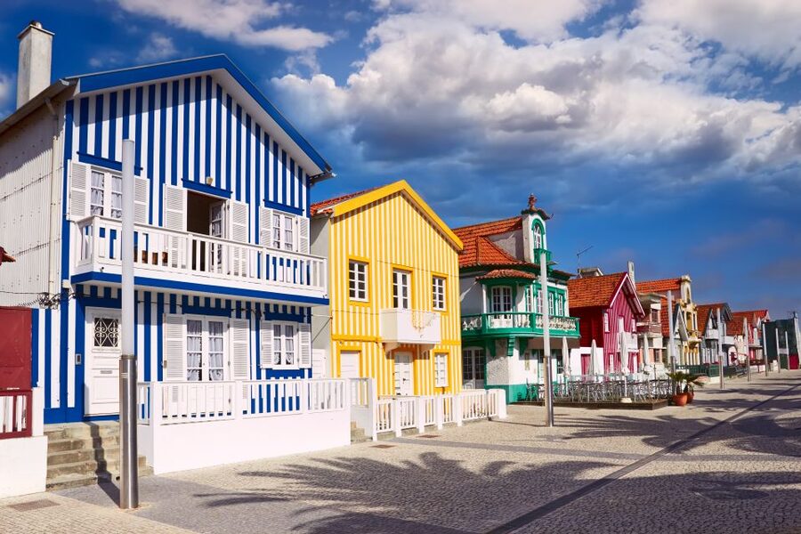 From Porto: Aveiro Half-Day Tour with 1-Hour Cruise - Costa Nova and its striped fishermen’s houses