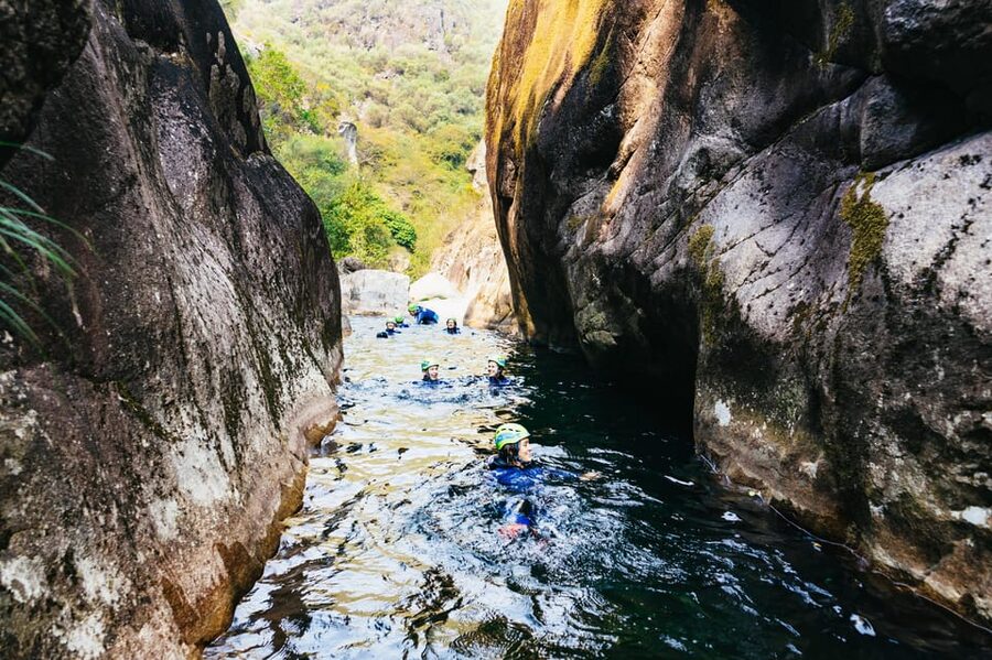 From Porto: Gerês National Park Canyoning Trip - From Porto to Gerês in a Nine-Seat Van