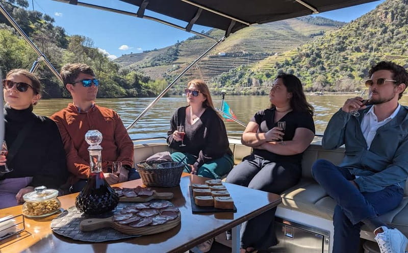 From Porto: Tastings at 2 Wineries, Chef's Lunch & Boat Tour - The Douro River cruise comes first