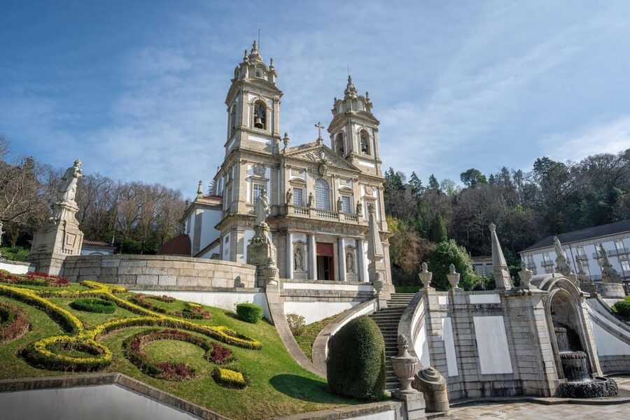 From Porto: Viana do Castelo, Braga and Guimarães Day Tour - Santa Luzia Sanctuary above Viana do Castelo