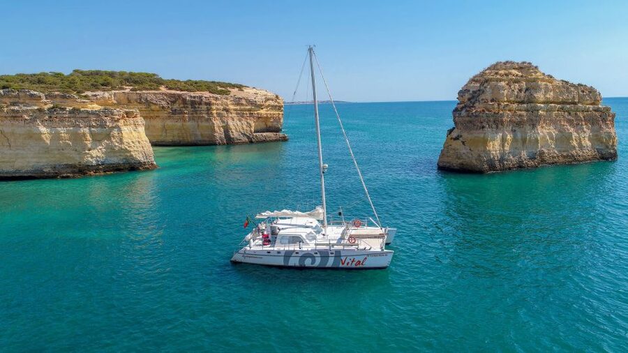 From Vilamoura: Sunset Catamaran Experience - Key points at a glance