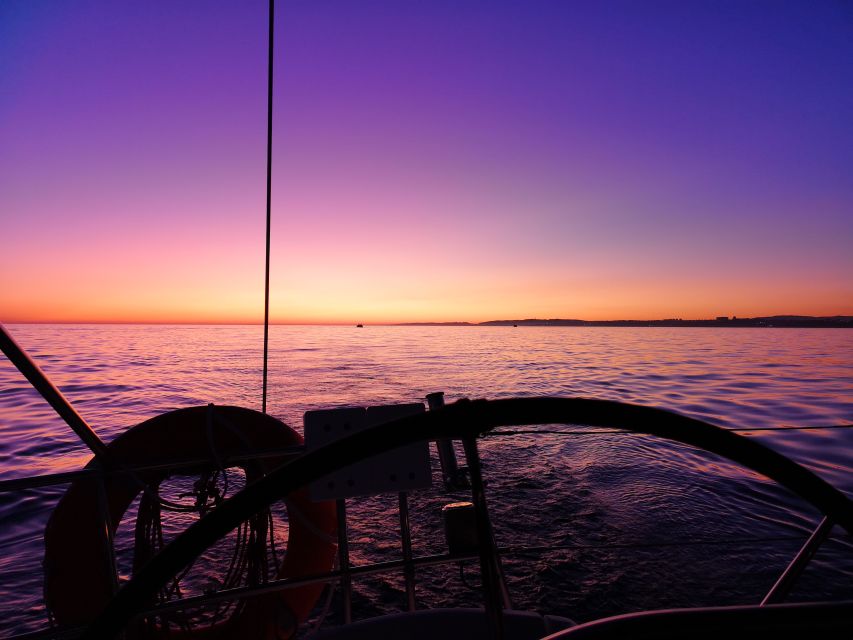 From Vilamoura: Sunset Tour on a Luxury Sailing Yacht - The Algarve Coast Between Vilamoura and Albufeira