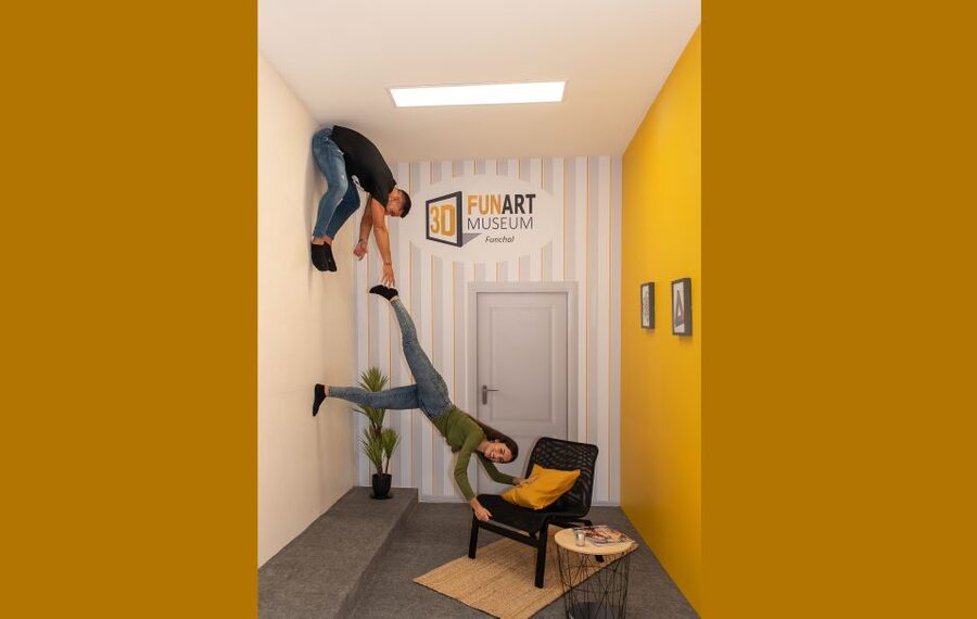 Funchal: 3D Fun Art Museum - Starting with the first photo scenes