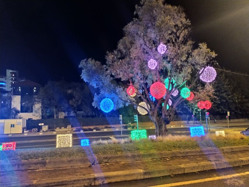 Funchal: Christmas Lights Sightseeing Night Tour - Timing, traffic, and the best type of evening