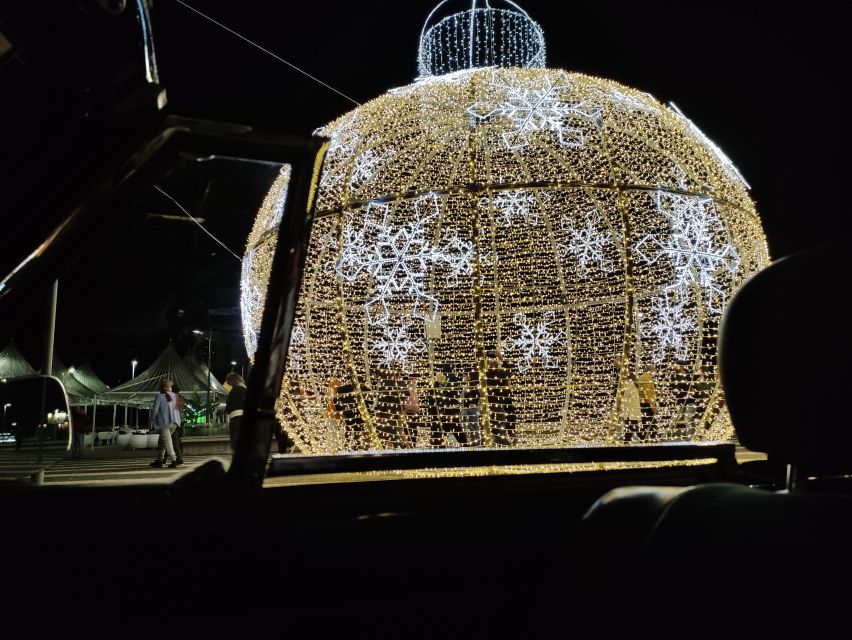 Funchal: Christmas Lights Sightseeing Night Tour - The open-top car is fun, but comfort comes first