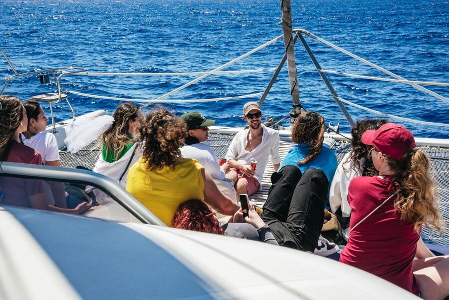 Funchal: Dolphin and Whale Watching by Luxury Catamaran - Cabo Girão and the swimming stop