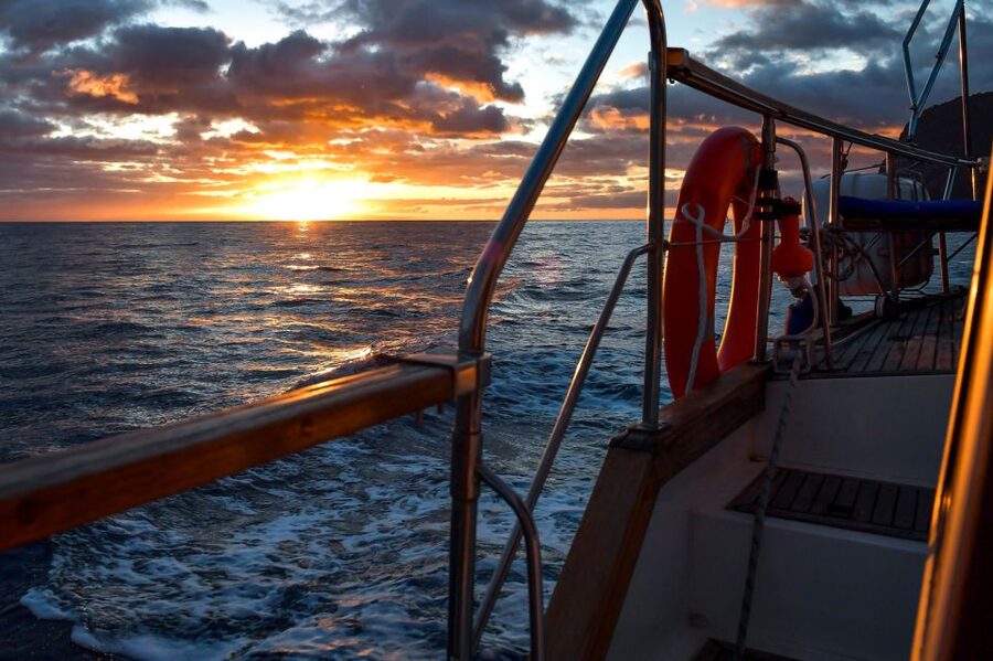 Funchal: Dolphin and Whale Watching Sunset Sailing Tour - Leaving Praça do Povo for the open sea