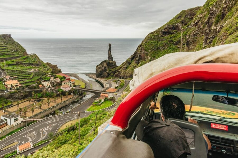 Funchal: Enchanted Terraces, Porto do Moniz & Fanal 4WD Tour - Waterfalls, secret stops, and old roads