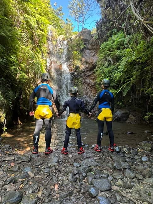 Funchal: Explore Canyoning Level 1 Rochão - Four abseils and a 15-meter waterfall
