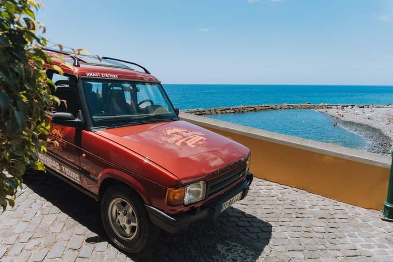 Funchal: Full-day Off-road Tour in West Madeira with Pickup - Porto Moniz: your main break for swimming and lunch