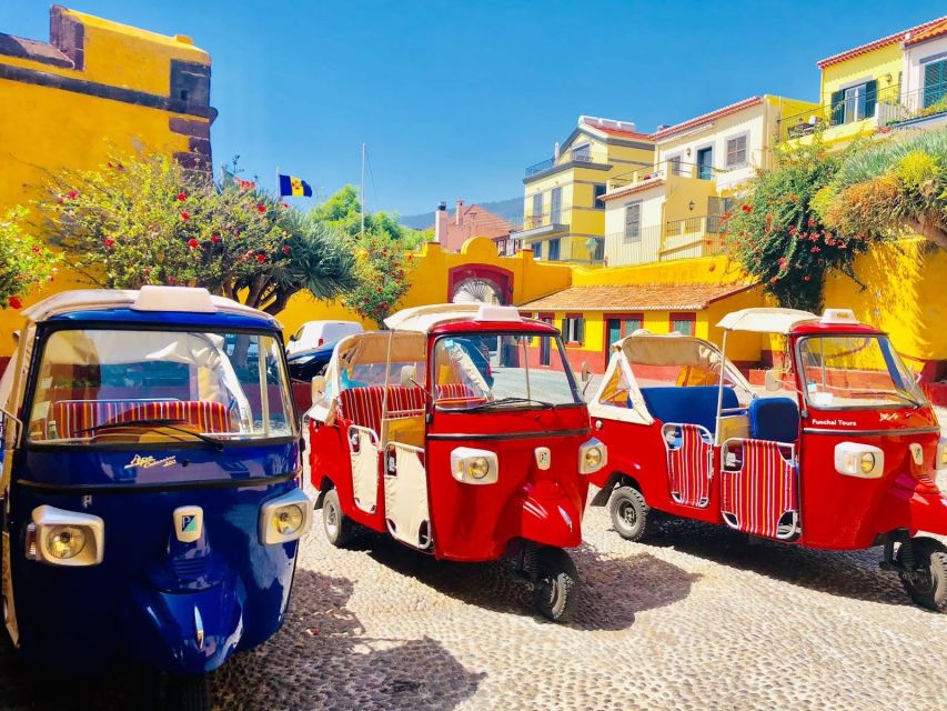 Funchal: Monte Toboggan and Old Town Tour by Tuk-Tuk - Arriving at Monte and visiting Nossa Senhora do Monte