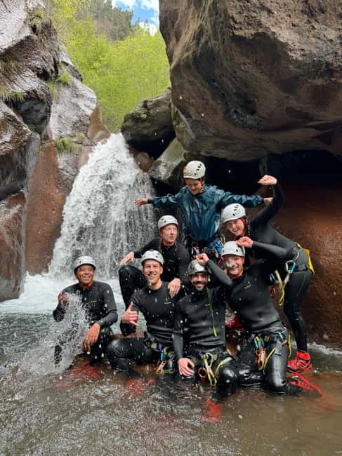 Go Explore Canyoning Level 2 (Nun's Valley) . - The route from the first walk to the final rappel
