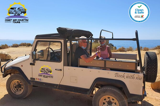 Jeep Tour of the City and Coast of Albufeira - Praia dos Arrifes and its natural pools