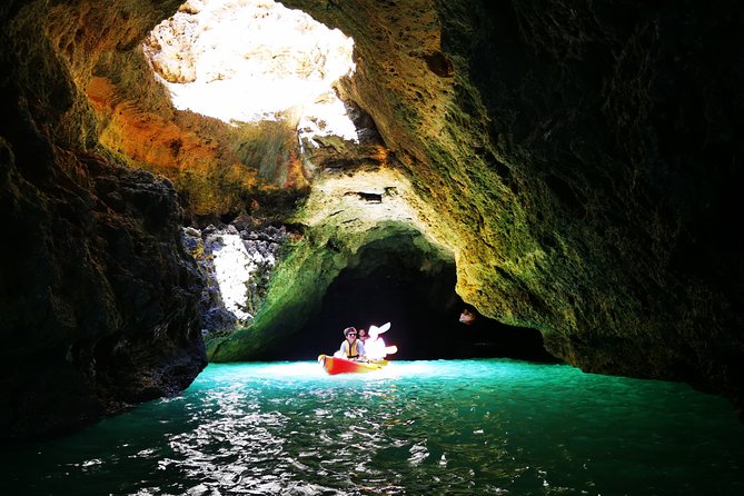 Kayak Benagil Cave with 1st kayak tour company - Guides, safety, and the pace of the outing