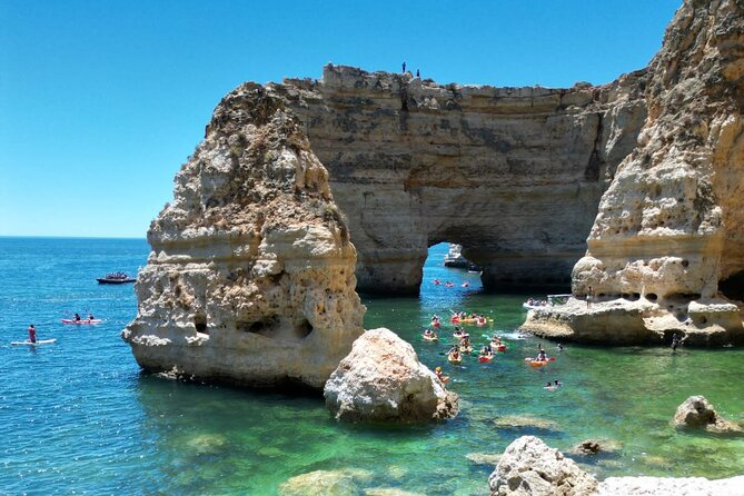 Kayak Experience with a Local - Starting from a quieter beach near Praia da Marinha