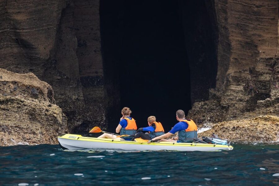Kayak Guided Tour: Vila Franca do Campo Islet - The return paddle and how hard the tour feels