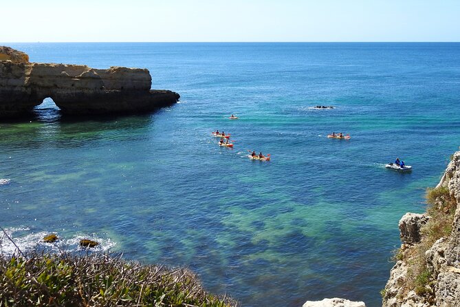 Kayak into the Hidden Caves and Secret Beaches - Praia do Castelo and the paddle home