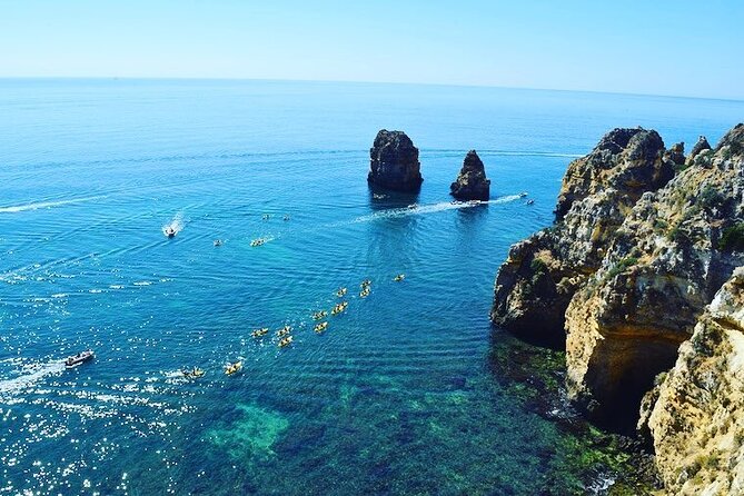 Kayak Tour to Ponta da Piedade Caves in Lagos - A small group with useful support