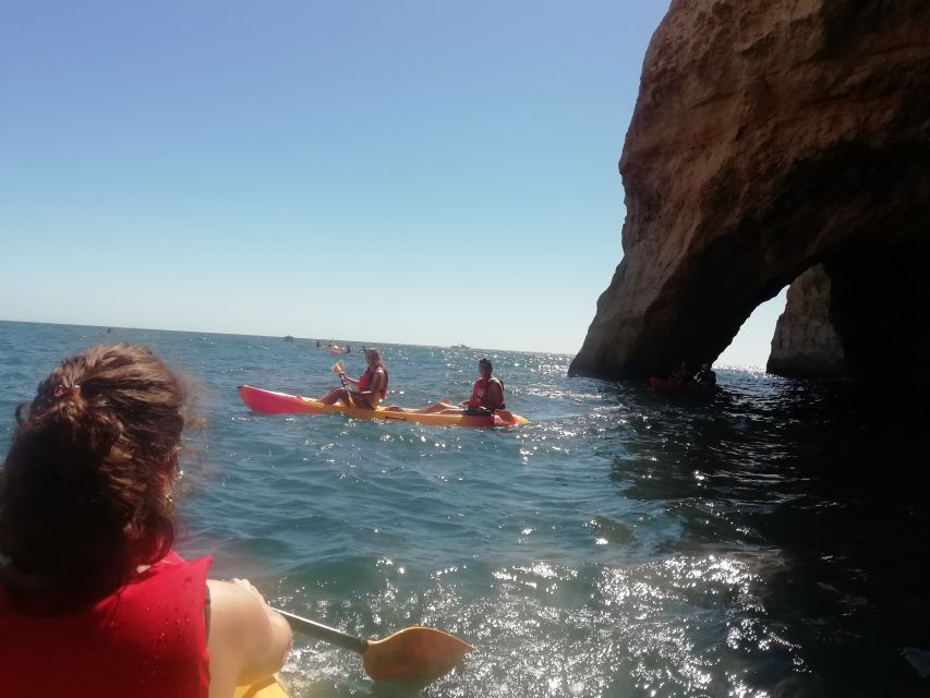Lagoa: Benagil Cave and Marinha Beach Guided Kayaking Tour - Is $34 good value for this Algarve outing?