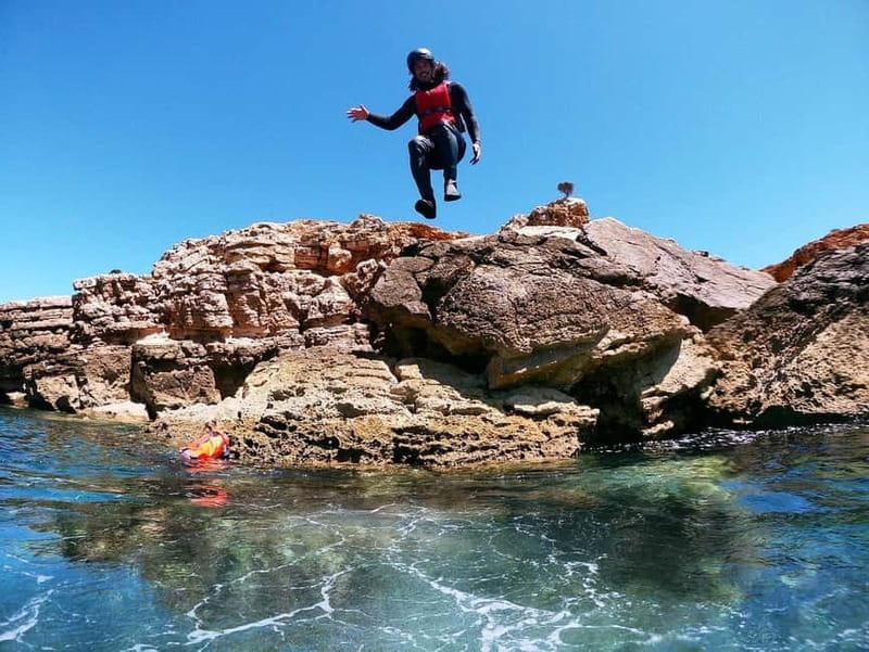 Lagos: Algarve Coasteering and Snorkeling Adventure - Snorkeling is a bonus, not the main event