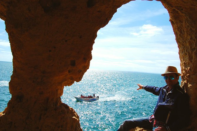 Lagos and Carvoeiro Premium - Shared small group > VTours Algarve - Ponta da Piedade: dramatic cliffs without a boat ride