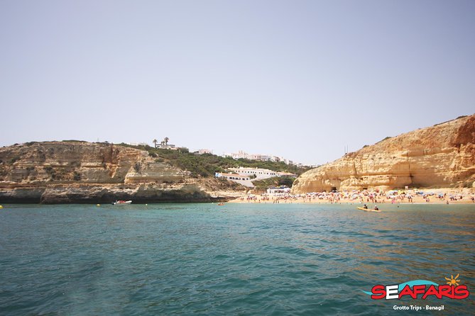 Lagos - Benagil Sea Cave Tour Seafaris - Algar Seco and the cliffs near Carvoeiro
