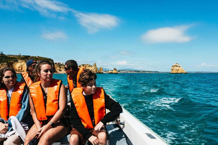 Lagos: Ponta da Piedade Coastline Boat Cruise - Dona Ana and Camilo: the famous beach views