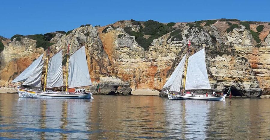 Lagos: Ponta Piedade Sail & Caves Cruise w/Portuguese Tapas - The cliffs and rock arches of Ponta da Piedade