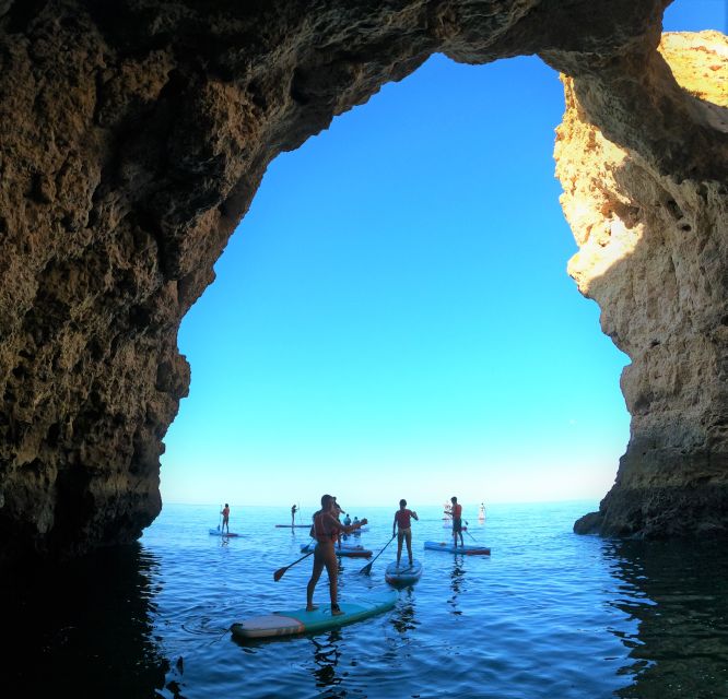 Lagos SUP Caves&Grottoes Tour at Sunrise, Ponta da Piedade - The guide makes the difference for beginners