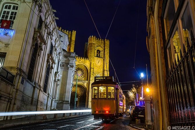 Lisbon: Authentic Fado Show, Dinner and Night Tour - Starting with pickup and a night drive