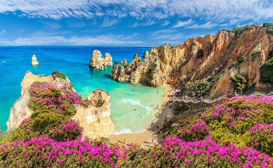 Lisbon: Benagil, Boneca Cave, Portimao & Lagos Private Tour - Algar Seco and Boneca Cave