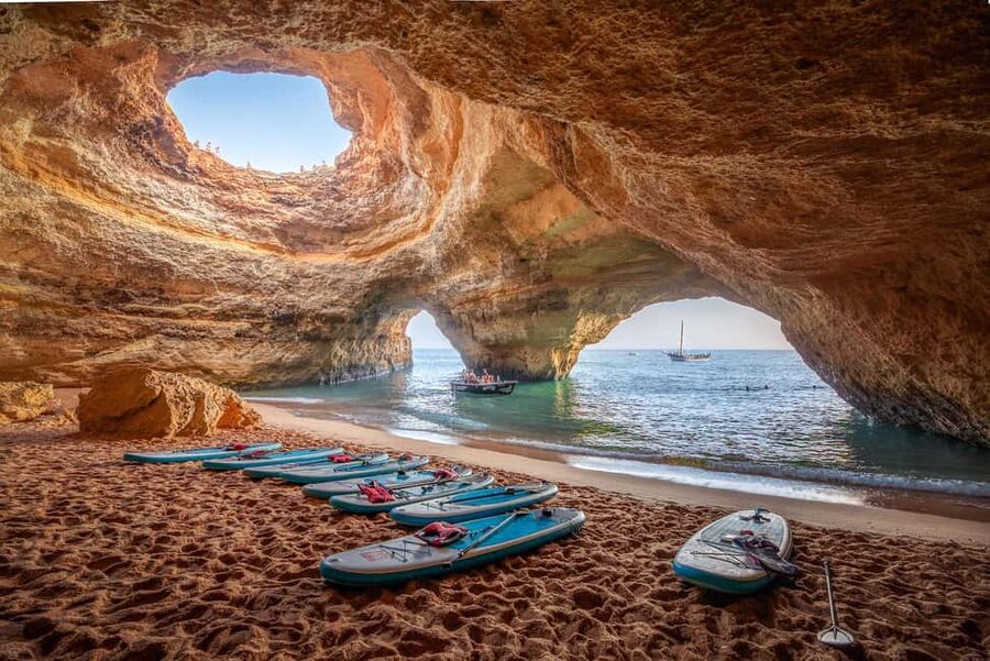 Lisbon: Benagil, Boneca Cave, Portimao & Lagos Private Tour - Benagil Cave and the extra boat ticket
