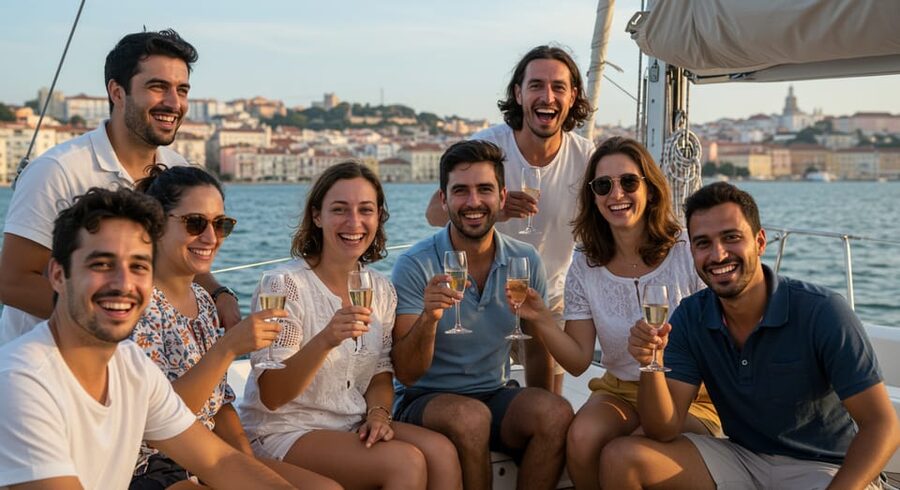 Lisbon: Champagne Sailing Tours - What the crew adds to the outing