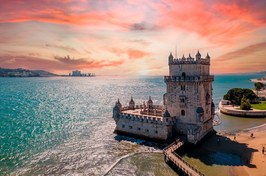 Lisbon: City and Coastline Sightseeing Helicopter Flight - Starting at Torre VTS near Lisbon’s center