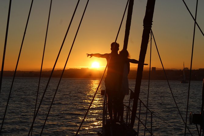 Lisbon: Daylight or Sunset on a Vintage Sailboat - Petiscos, wine, and the sunset stretch